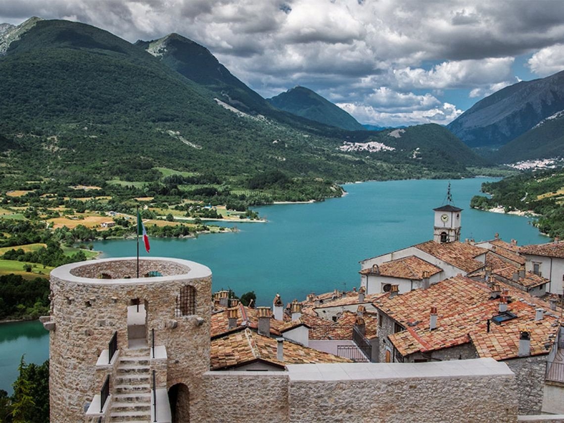 Paesaggio montano dell'Abruzzo