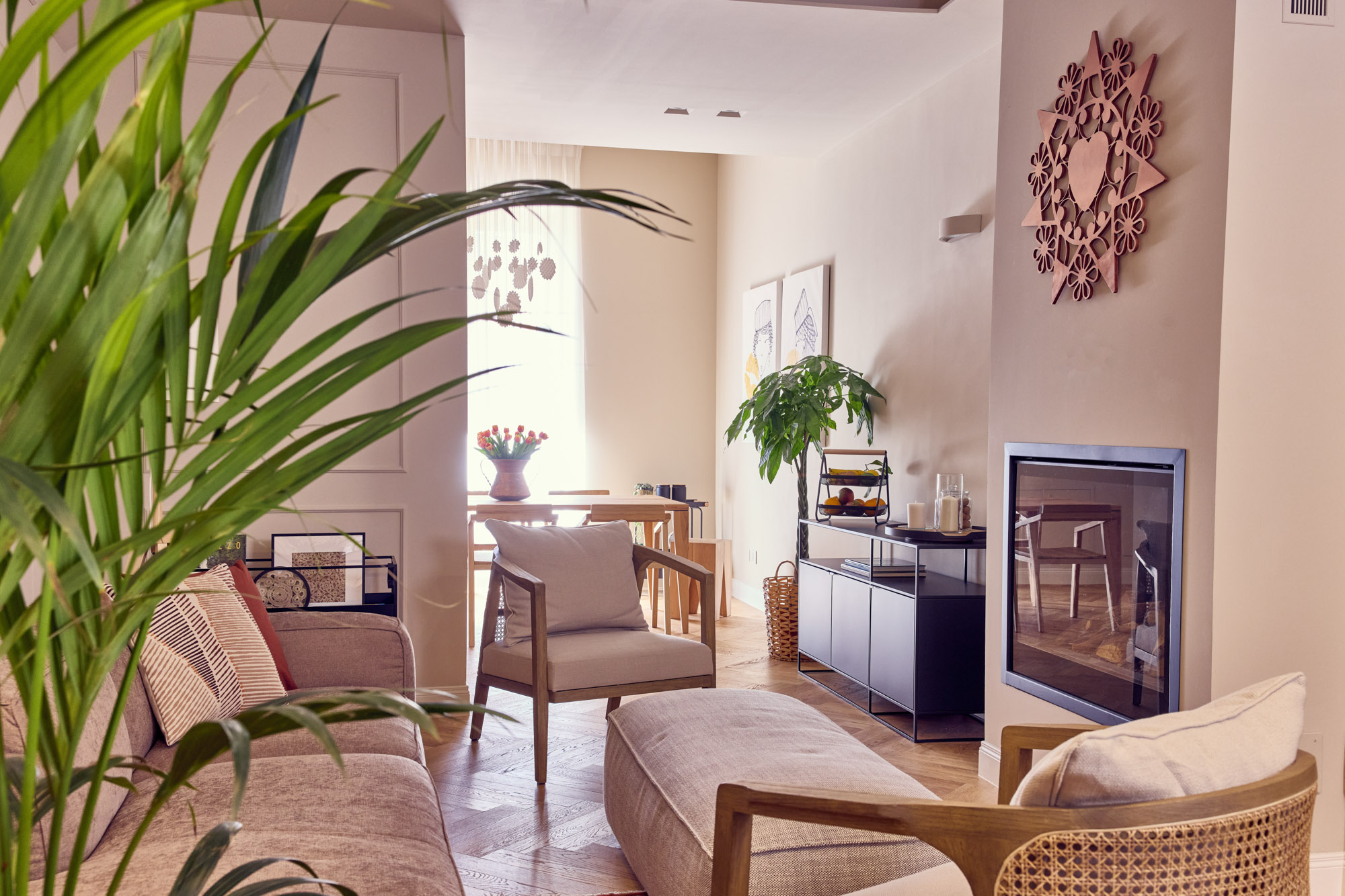 Zona living accogliente de La Dimora Guest House